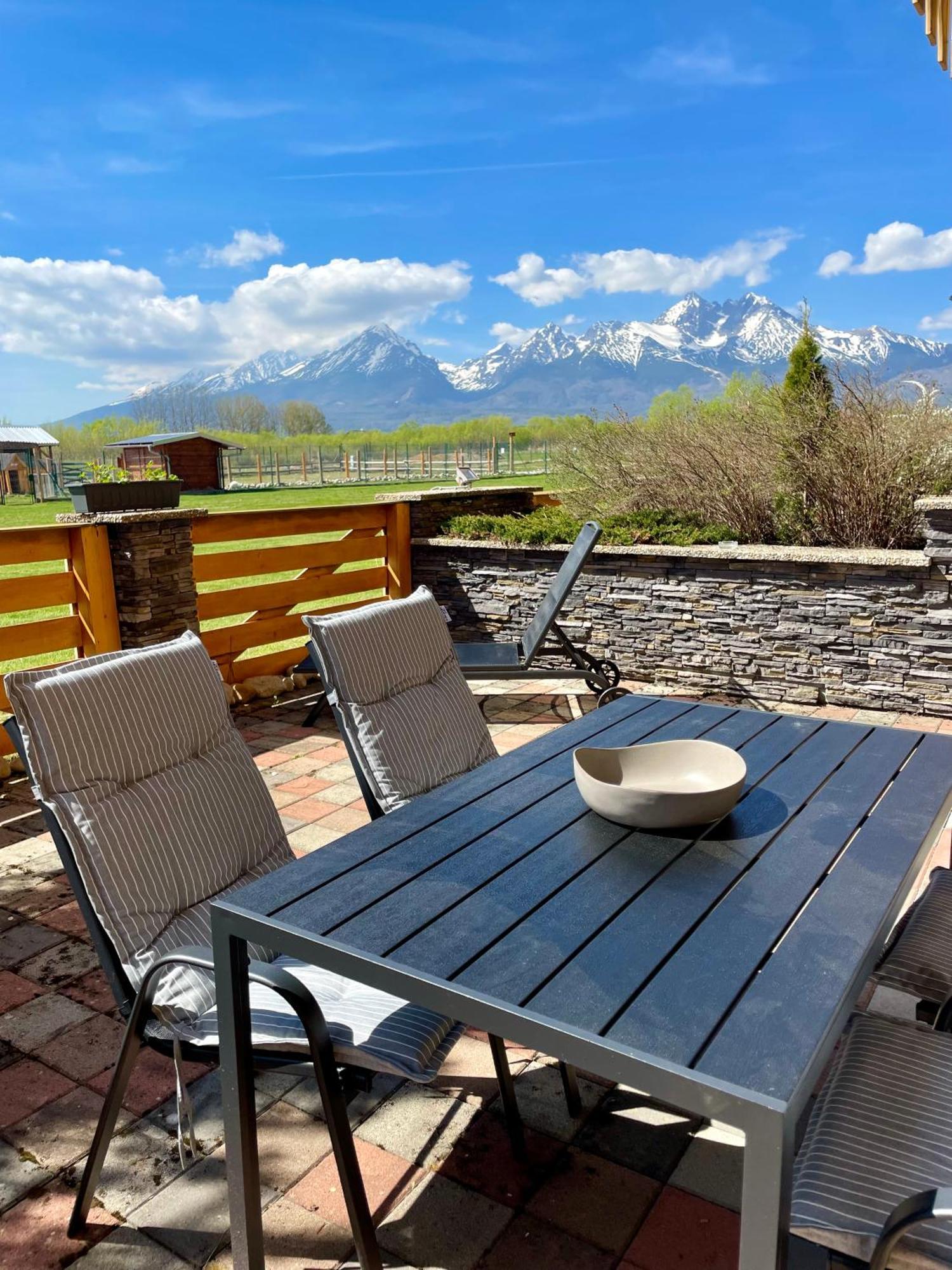 Apartment Jenny- Stunning View Of High Tatras เวลคา ลอมนิตซา ภายนอก รูปภาพ