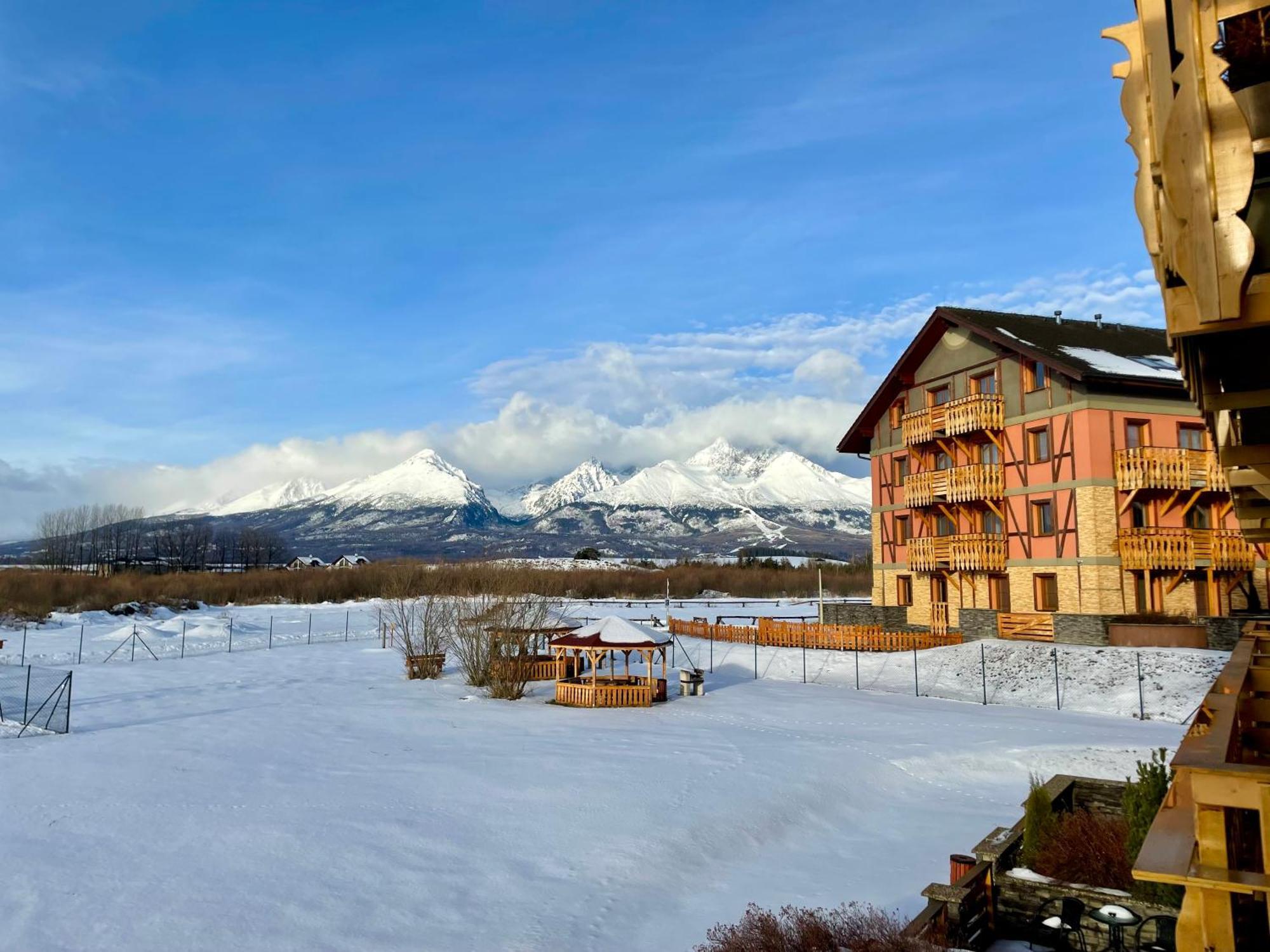 Apartment Jenny- Stunning View Of High Tatras เวลคา ลอมนิตซา ภายนอก รูปภาพ